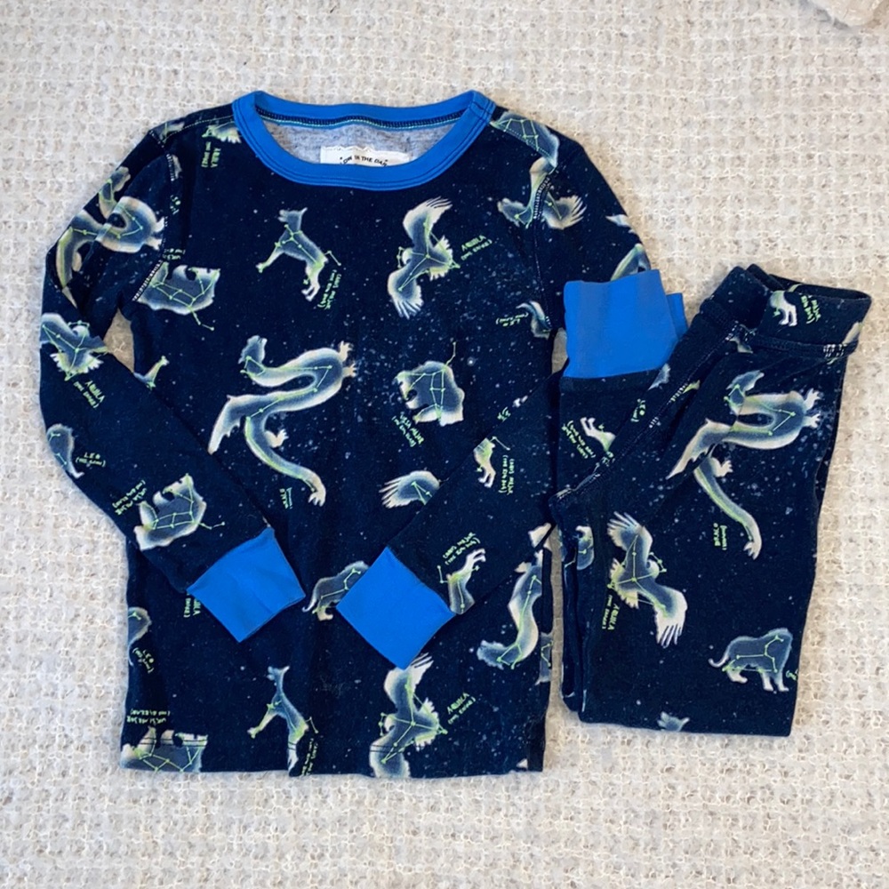 CREWCUTS PJS GLOW IN THE DARK
